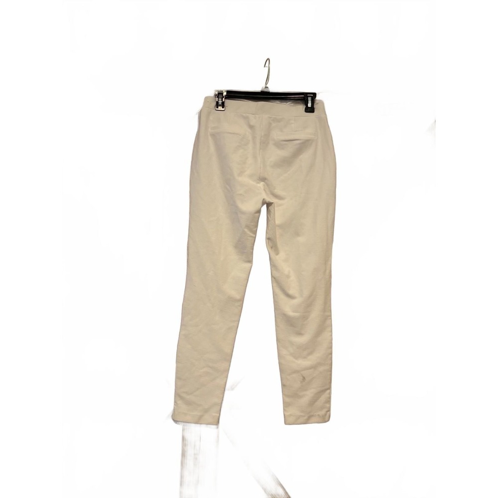 Womens Theory sz 4 cream cargo capris preloved #254